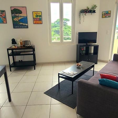 Appartement vue mer avec parking fermé La Ciotat Exterior foto
