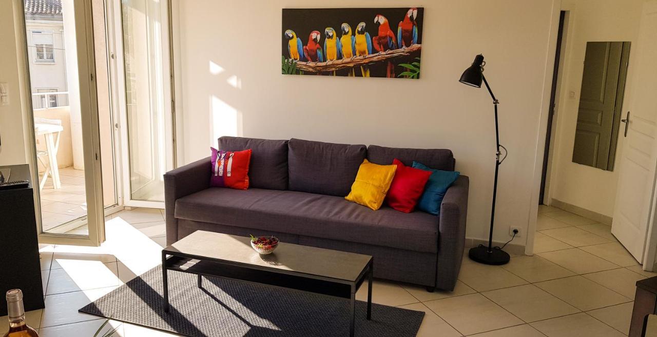 Appartement vue mer avec parking fermé La Ciotat Exterior foto