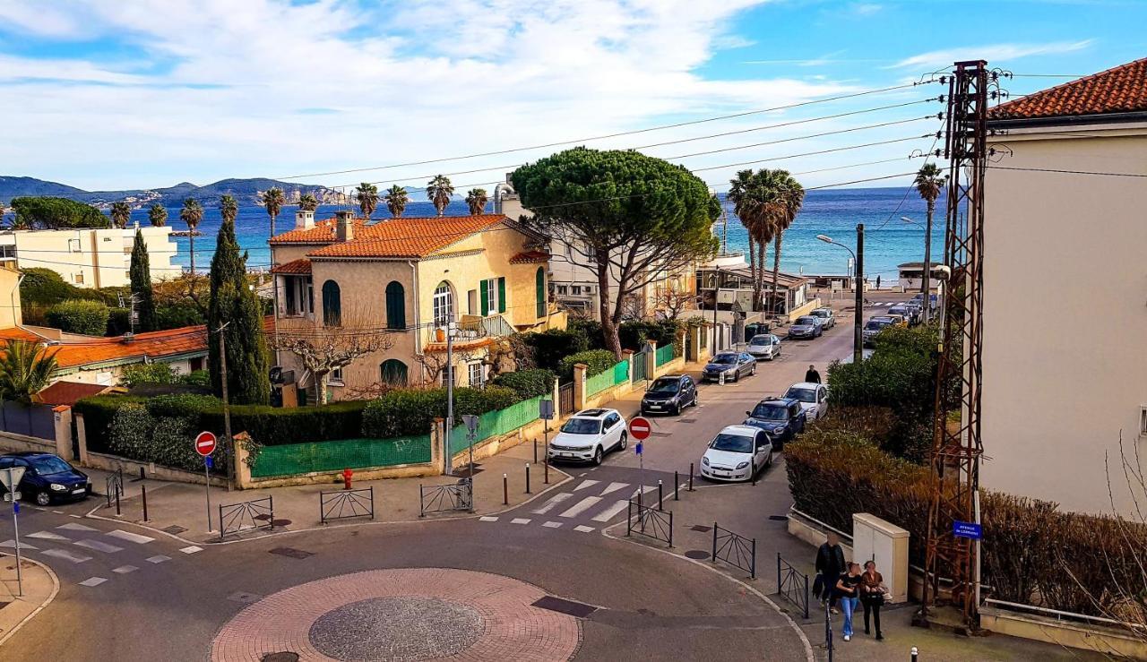 Appartement vue mer avec parking fermé La Ciotat Exterior foto